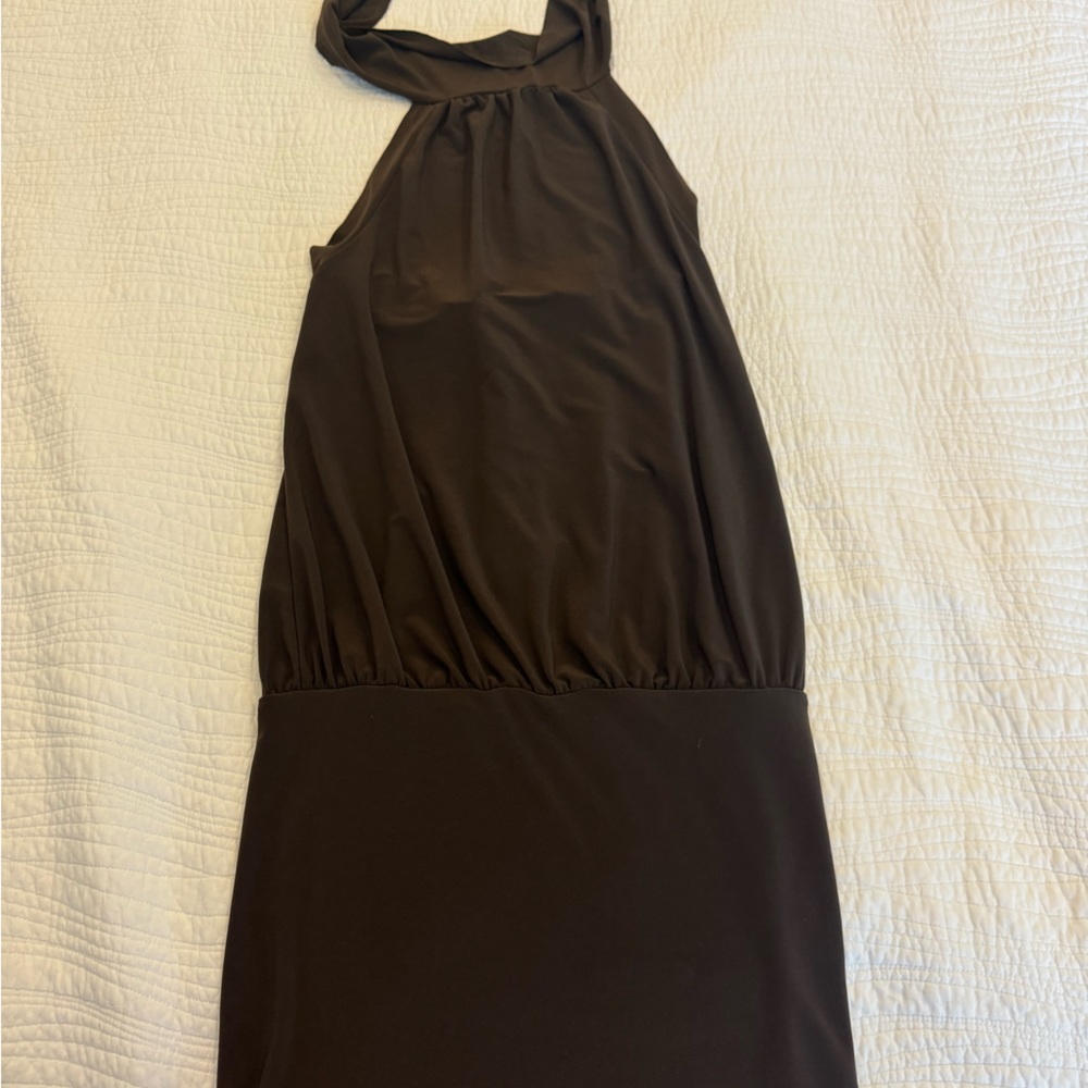 Mini halter dress
